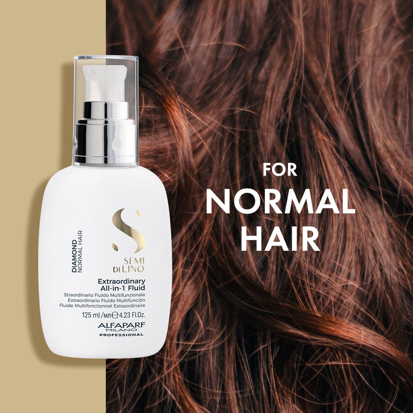 ALFAPARF MILANO Diamond Extraordinary All-In-1 Serum For Frizzy Hair, Sulfate Free