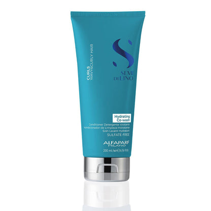 ALFAPARF MILANO Curly Hair Hydrating Co-Wash, Defines Curls, Reduces Frizz, Sulfate Free