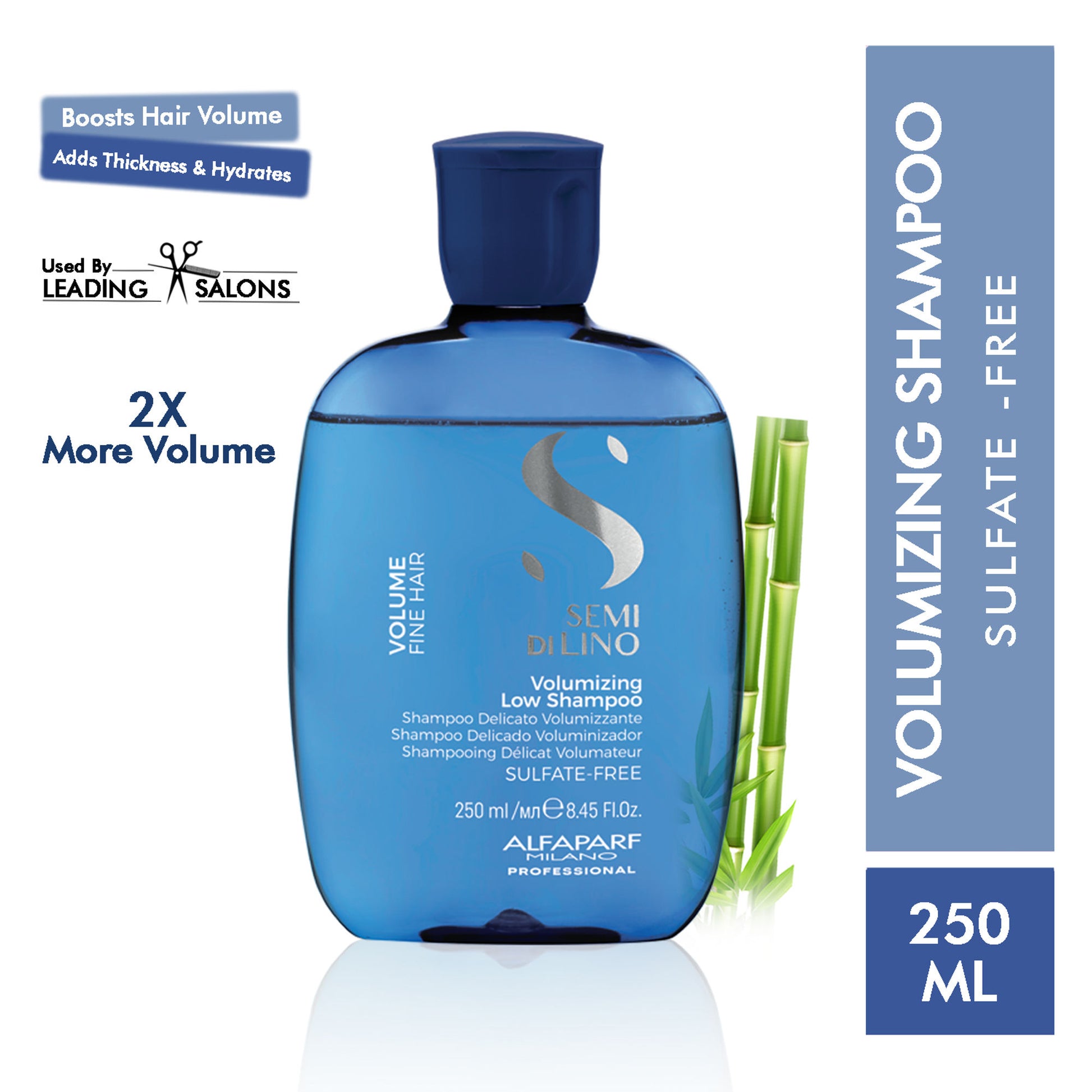 ALFAPARF MILANO Volumizing Shampoo For Hair Thinning, Adds Volume, Sulfate Free