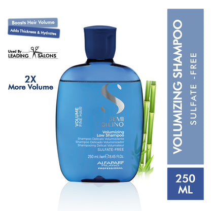 ALFAPARF MILANO Volumizing Shampoo For Hair Thinning, Adds Volume, Sulfate Free