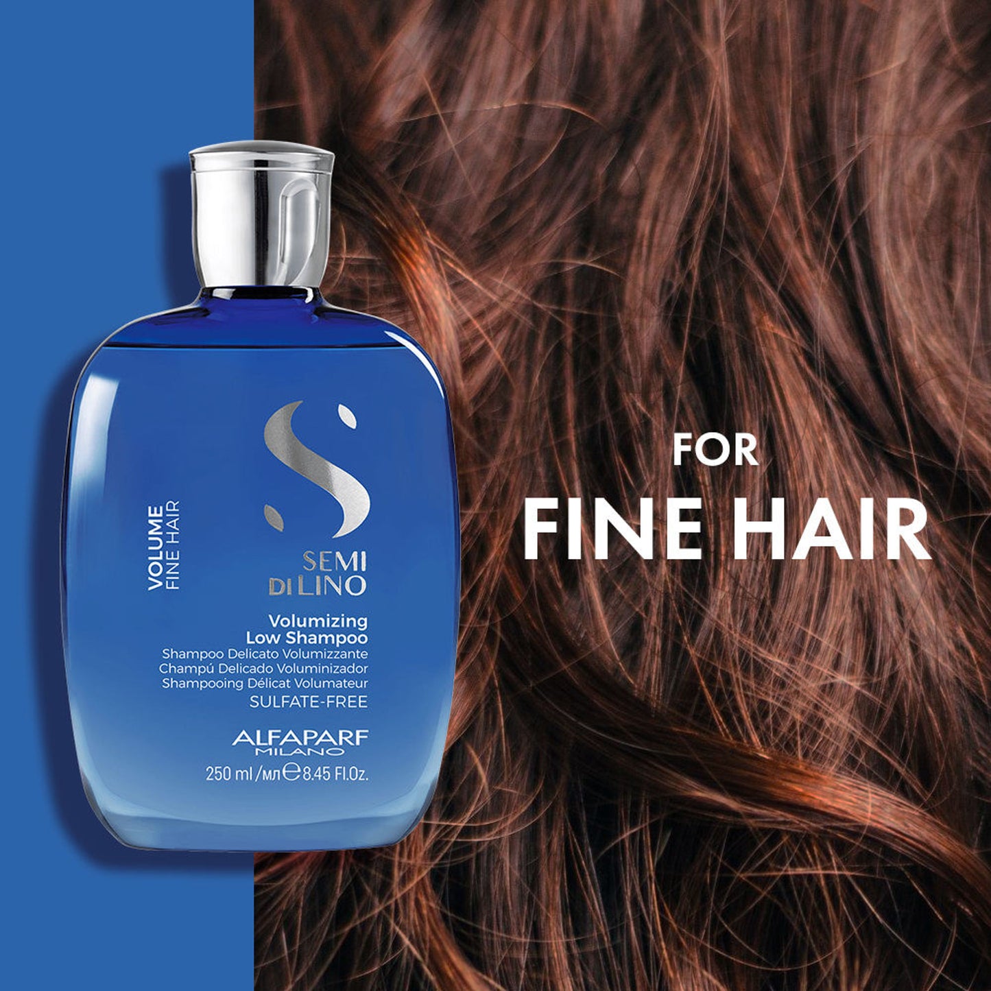 ALFAPARF MILANO Volumizing Shampoo For Hair Thinning, Adds Volume, Sulfate Free