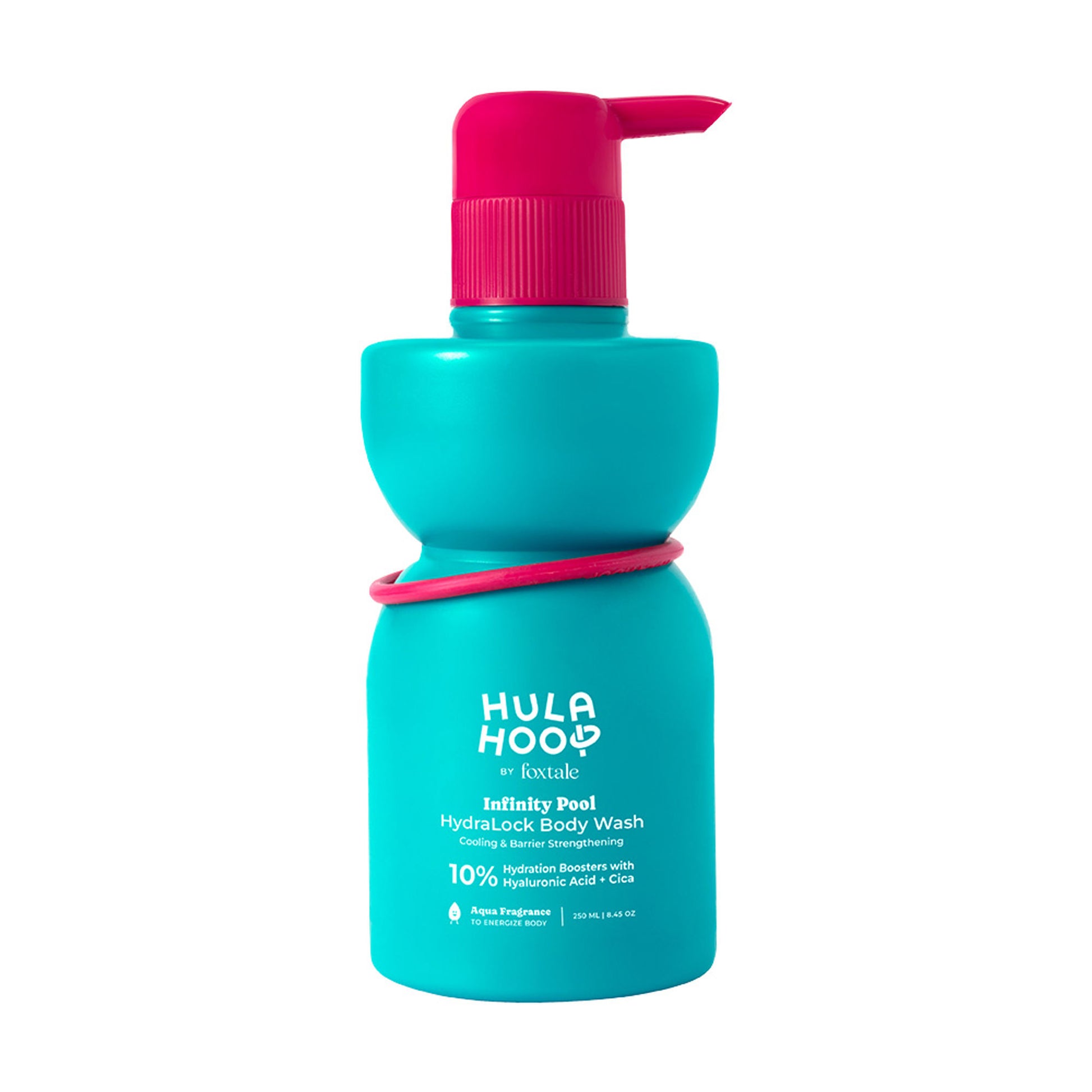 FoxTale Hula Hoop HydraLock Body Wash, 24-Hrs Long Hydration & Moisturization