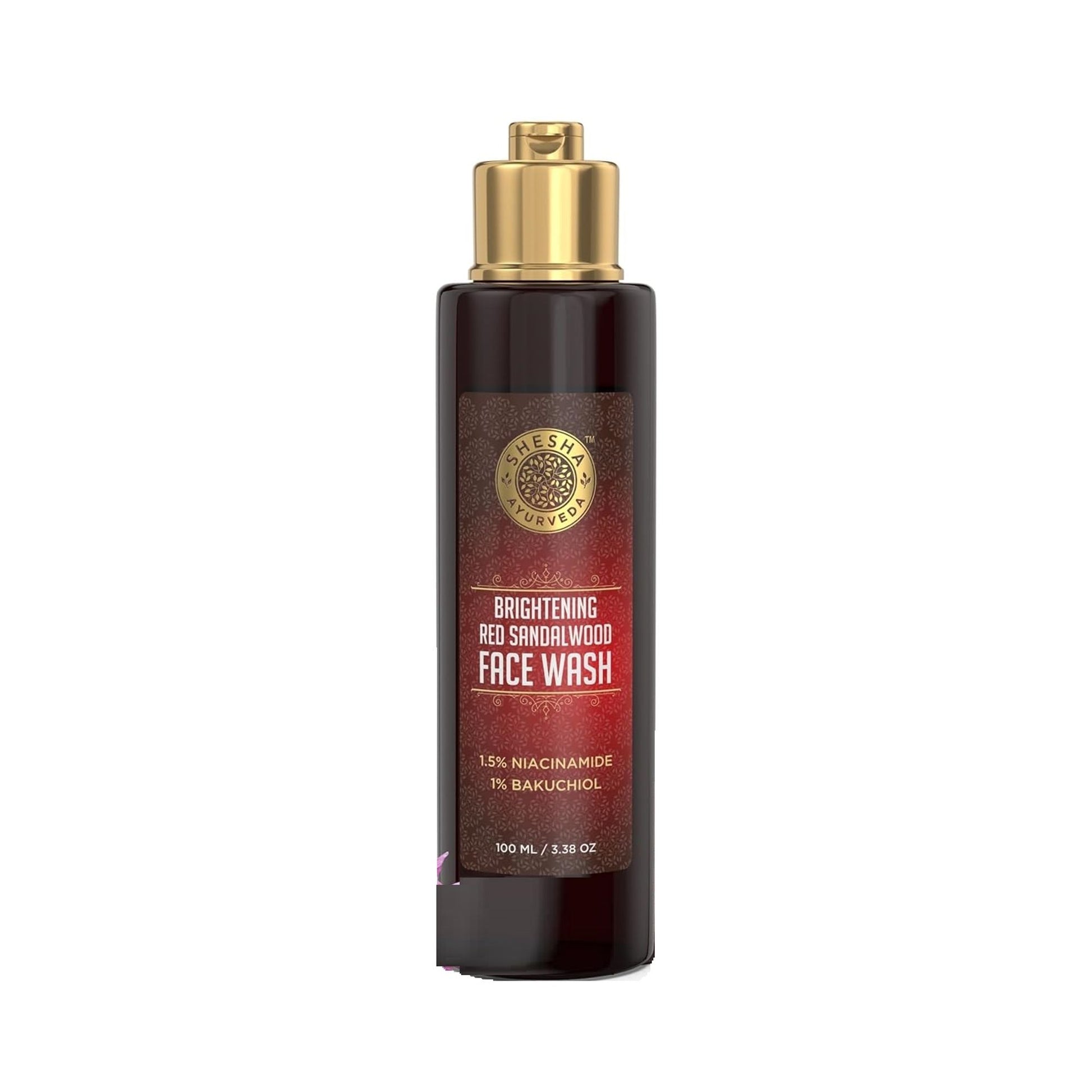 Shesha Ayurveda Red Sandalwood Skin Brightening Face Wash