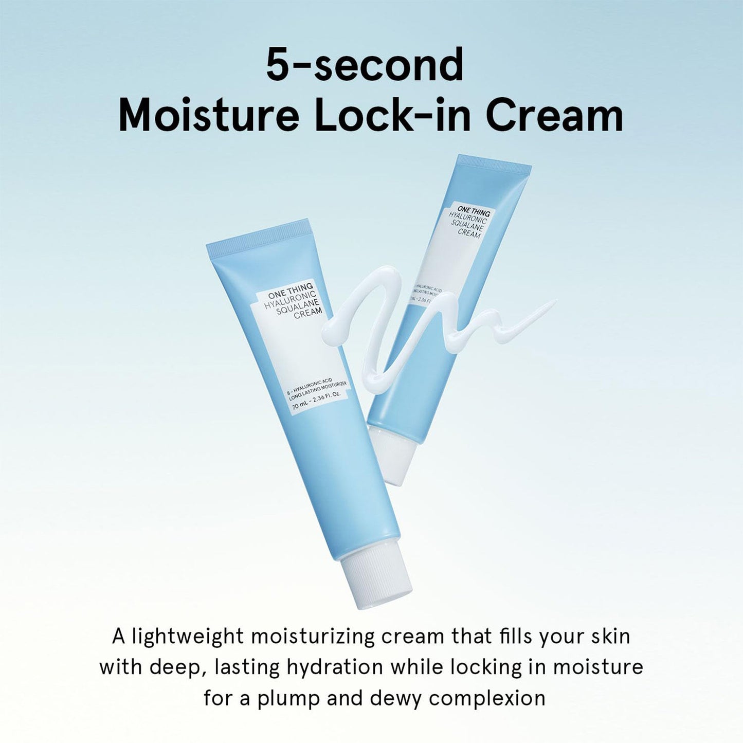 ONE THING Hyaluronic Squalane Cream