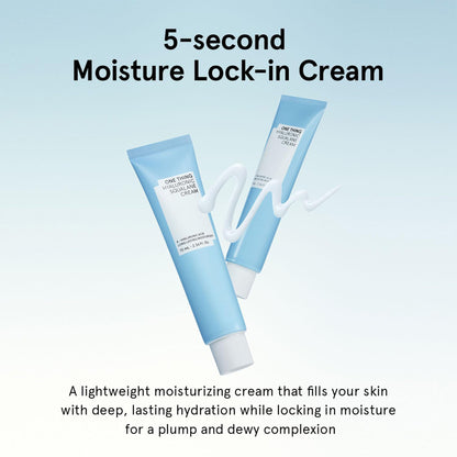 ONE THING Hyaluronic Squalane Cream