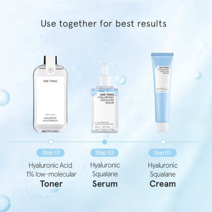 ONE THING Hyaluronic Squalane Cream