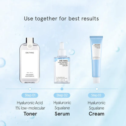 ONE THING Hyaluronic Squalane Serum