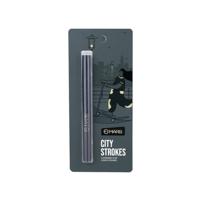 MARS City Stroke Charming Eyes Liquid Eyeliner - 04 Black