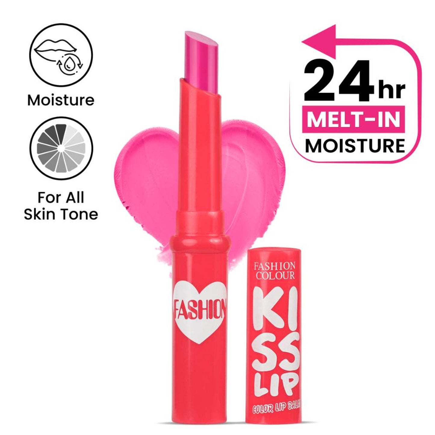 FASHION COLOUR Kiss Lip Balm - LB06