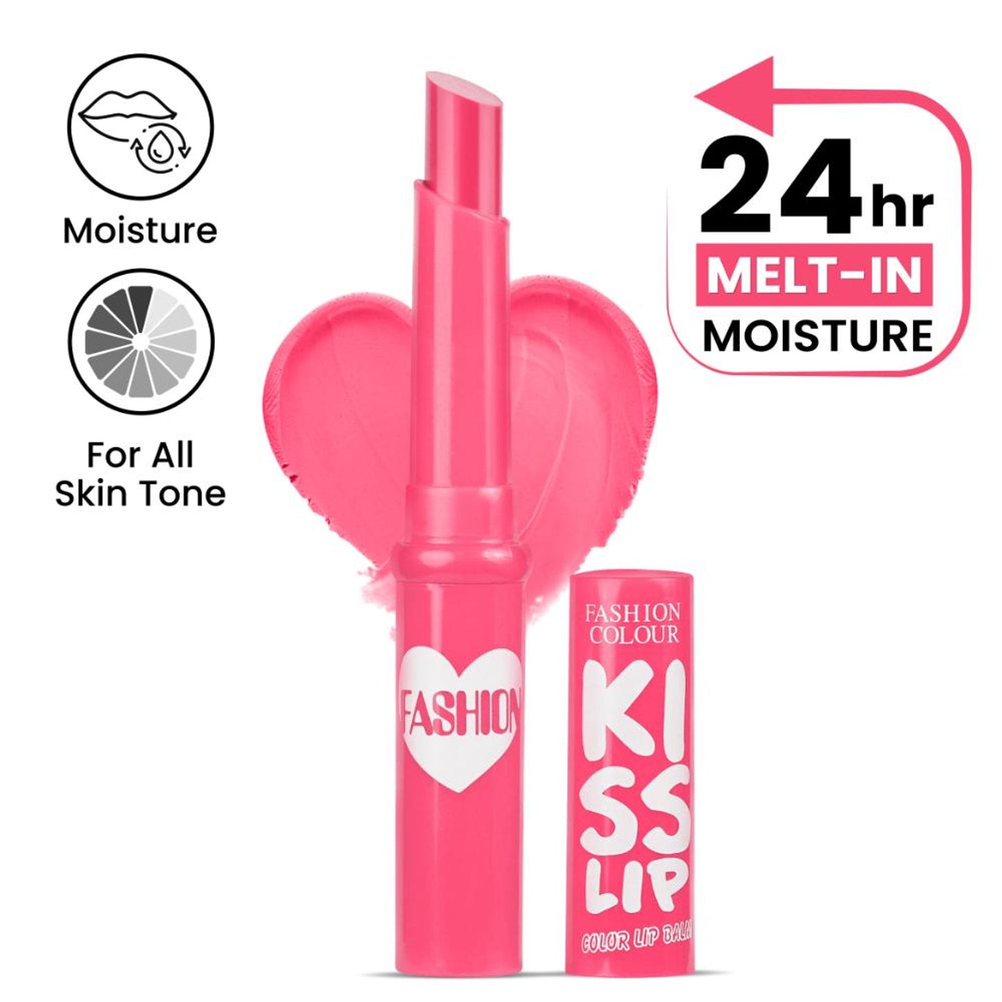 FASHION COLOUR Kiss Lip Balm - LB07