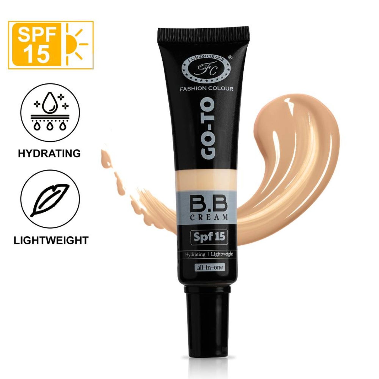 FASHION COLOUR Go-To-BB Cream SPF 15 - Pearl White