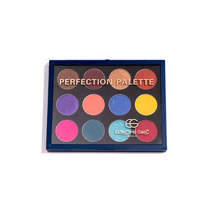 Europe Girl 12 Colour Eyeshadow Perfection Palette - Gems