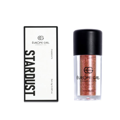 Europe Girl Single Diamond Pigment Stardust S7 Mirage, vibrant shimmering eyeshadow with a sparkling diamond finish.