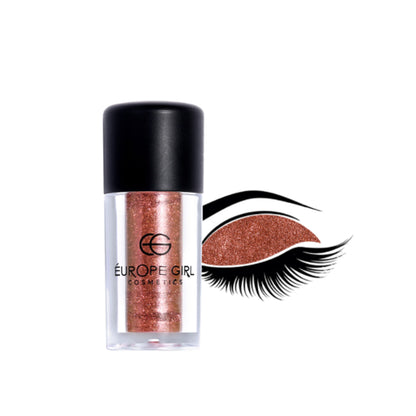Europe Girl Stardust Diamond Pigment S7 Mirage, vibrant single pigment with shimmering, metallic finish in a close-up view.