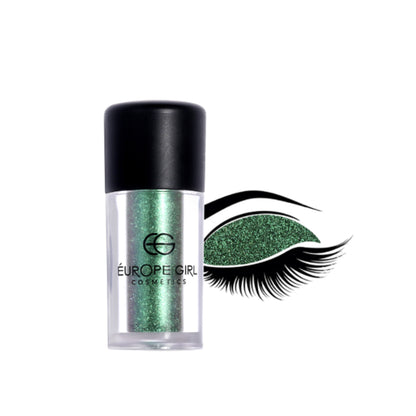 Europe Girl Single Diamond Pigment Stardust S17 Treasure, a shimmering cosmetic pigment with a sparkling, starry finish.