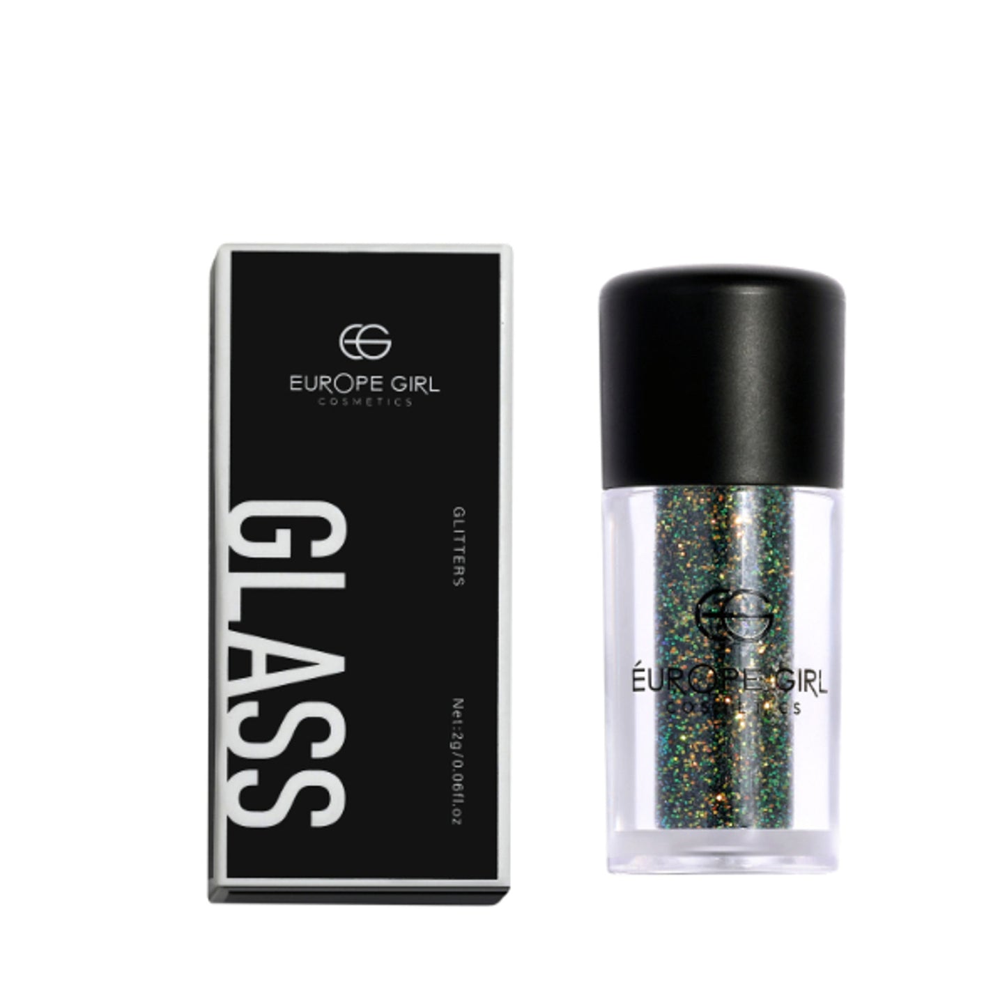 Europe Girl Single Diamond Pigment Glitter Glass - G2 Glitz