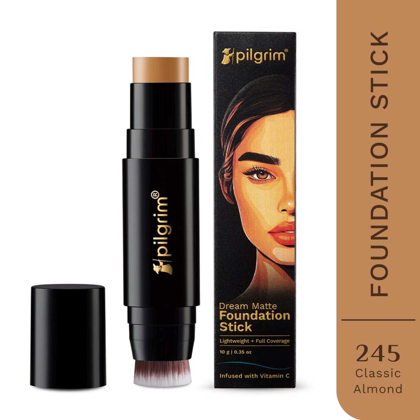 Pilgrim Foundation Stick - 245 Classic Almond