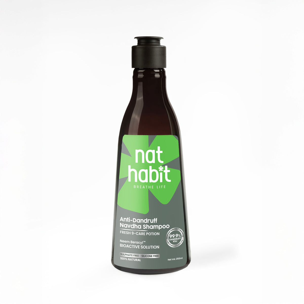 Nat Habit Anti-Dandruff Neem Beracyl Navdha Shampoo