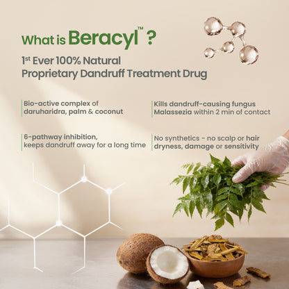 Nat Habit Anti-Dandruff Neem Beracyl Navdha Shampoo
