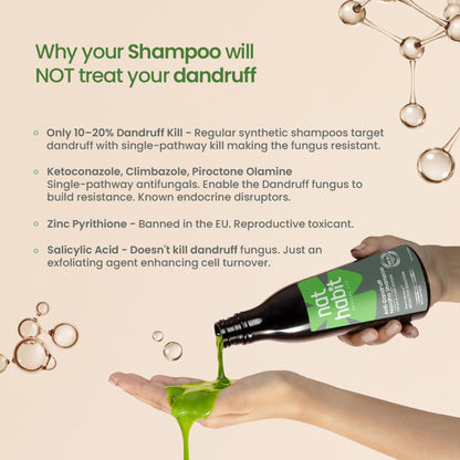 Nat Habit Anti-Dandruff Neem Beracyl Navdha Shampoo