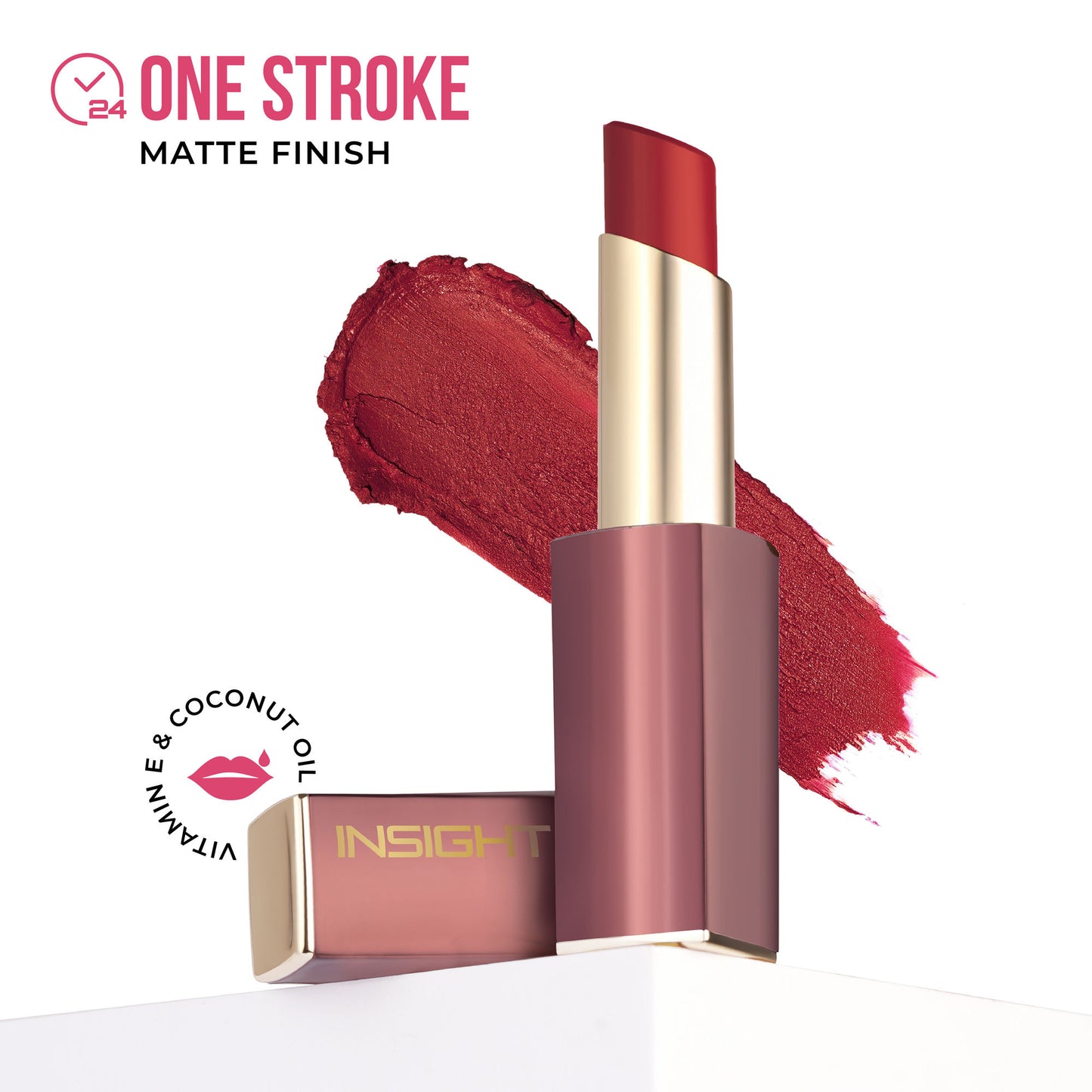 Insight Cosmetics Pure Matte Lipstick - Crush On You
