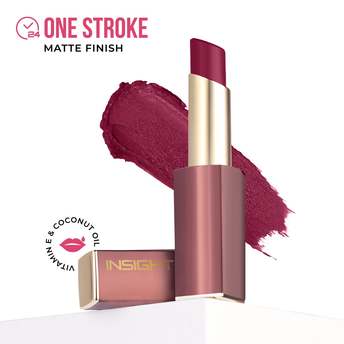 Insight Cosmetics Pure Matte Lipstick - Hot Take