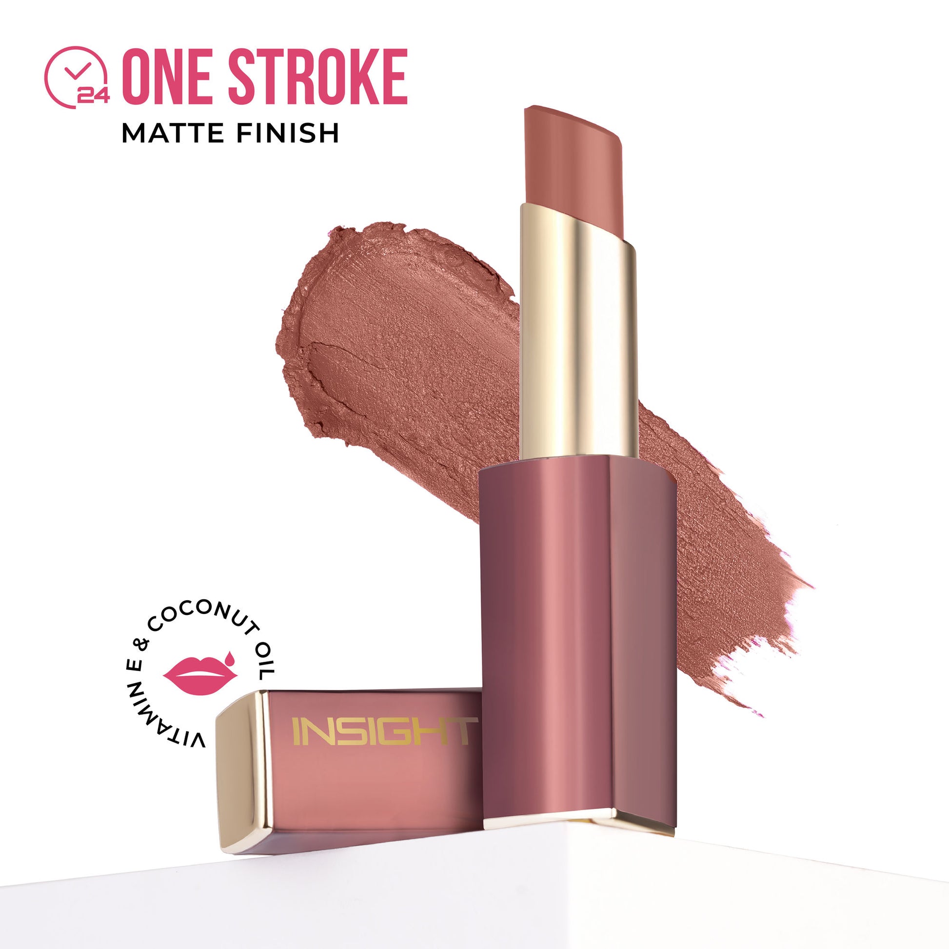 Insight Cosmetics Pure Matte Lipstick - Double Tap
