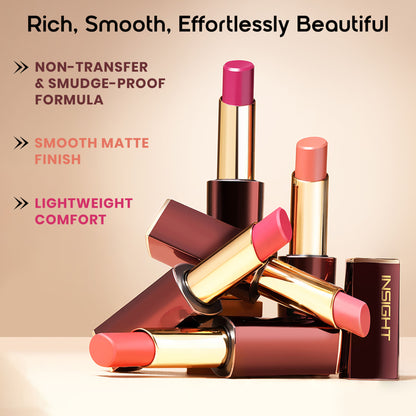 Insight Cosmetics Pure Matte Lipstick - Power Move