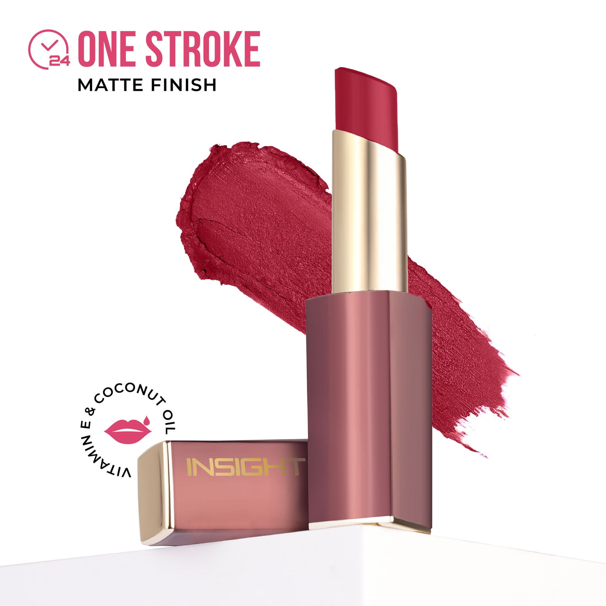 Insight Cosmetics Pure Matte Lipstick - Seen Zone