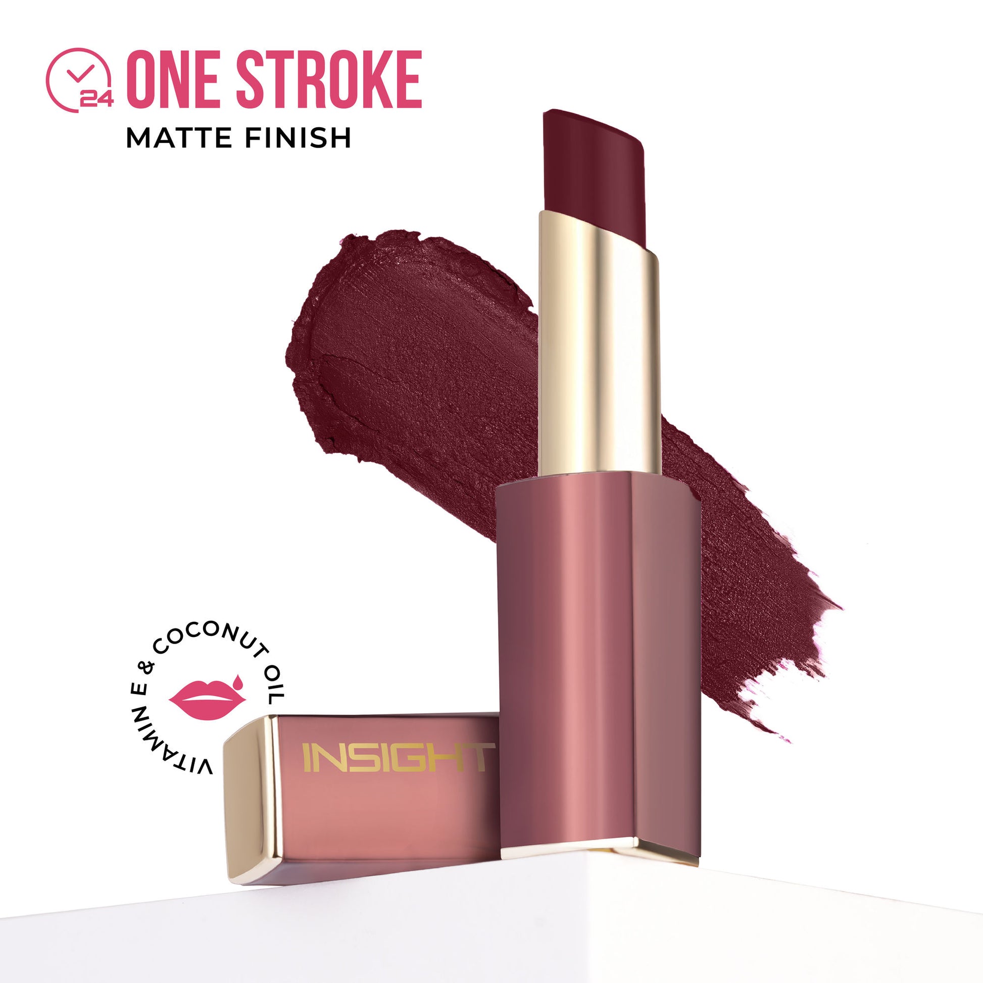 Insight Cosmetics Pure Matte Lipstick - Dm Drama
