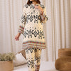 Dhiyona IE Ethnic Motifs Printed Straight Kurta With Trouser