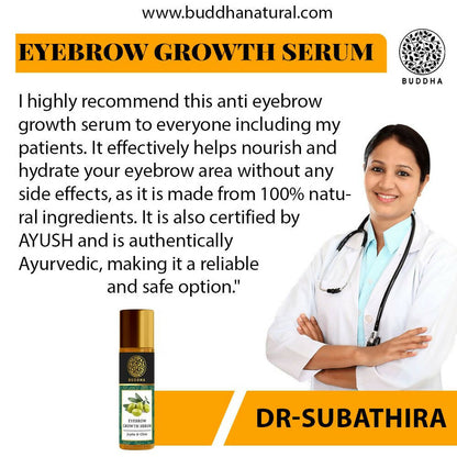 Buddha Natural Eyebrow Growth Serum Oil - Indyancart