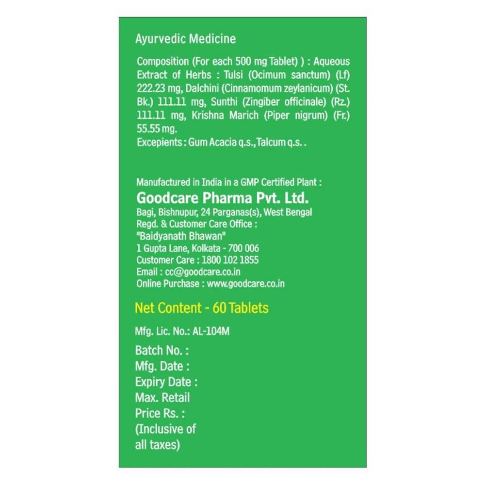 Goodcare Ayush Kwath Churna Tablets