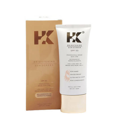 Hk Brightening Sunscreen Cream SPF 50 - Indyancart