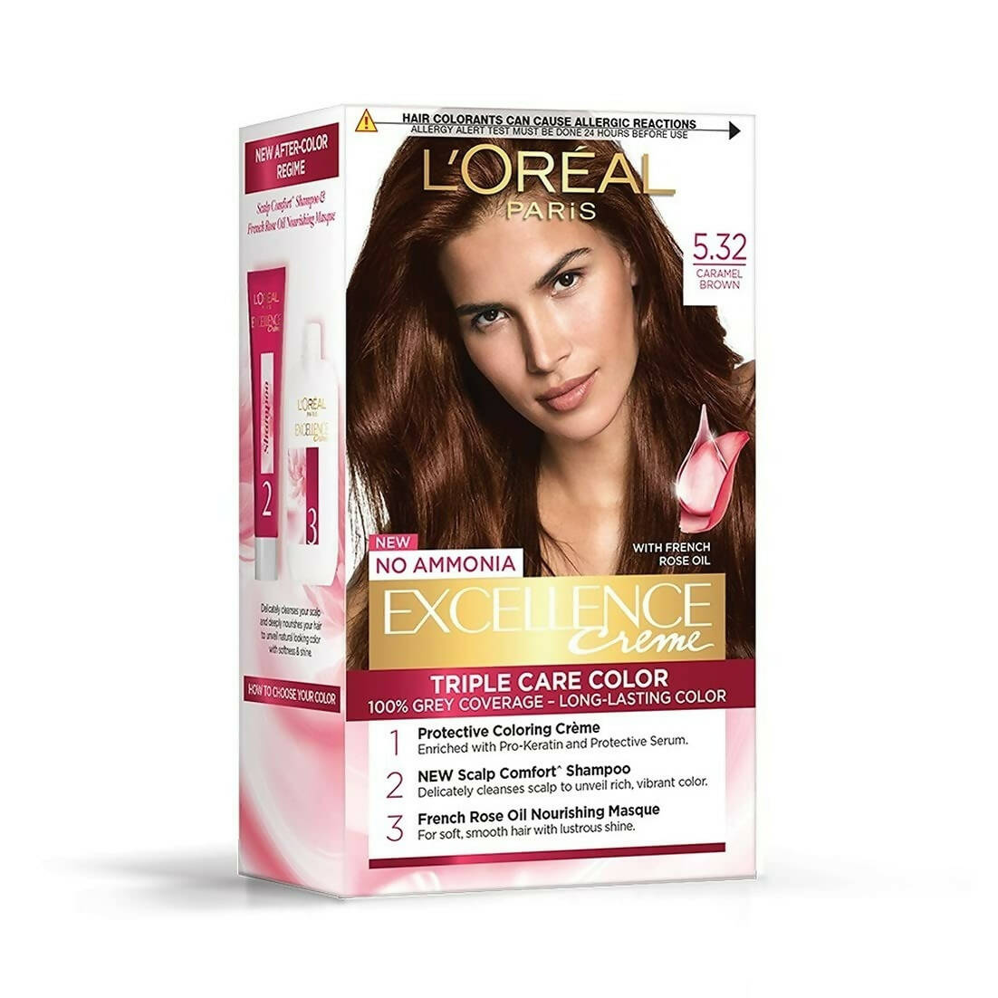 L'Oreal Paris Hair Colour - 5.32 Caramel Brown - Indyancart