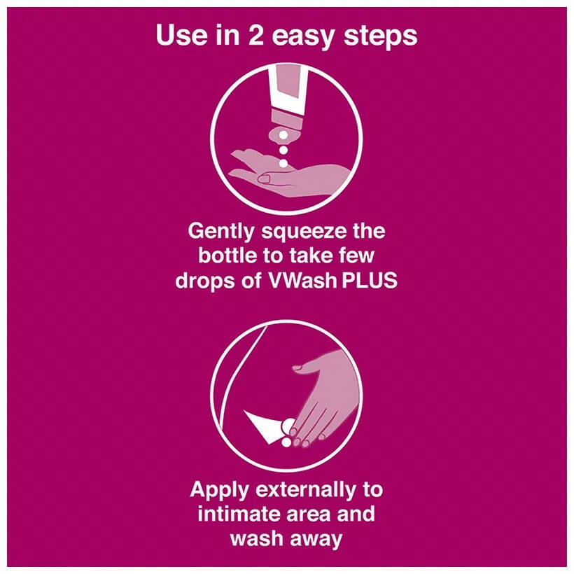 VWash Plus Expert Intimate Hygiene - Indyancart