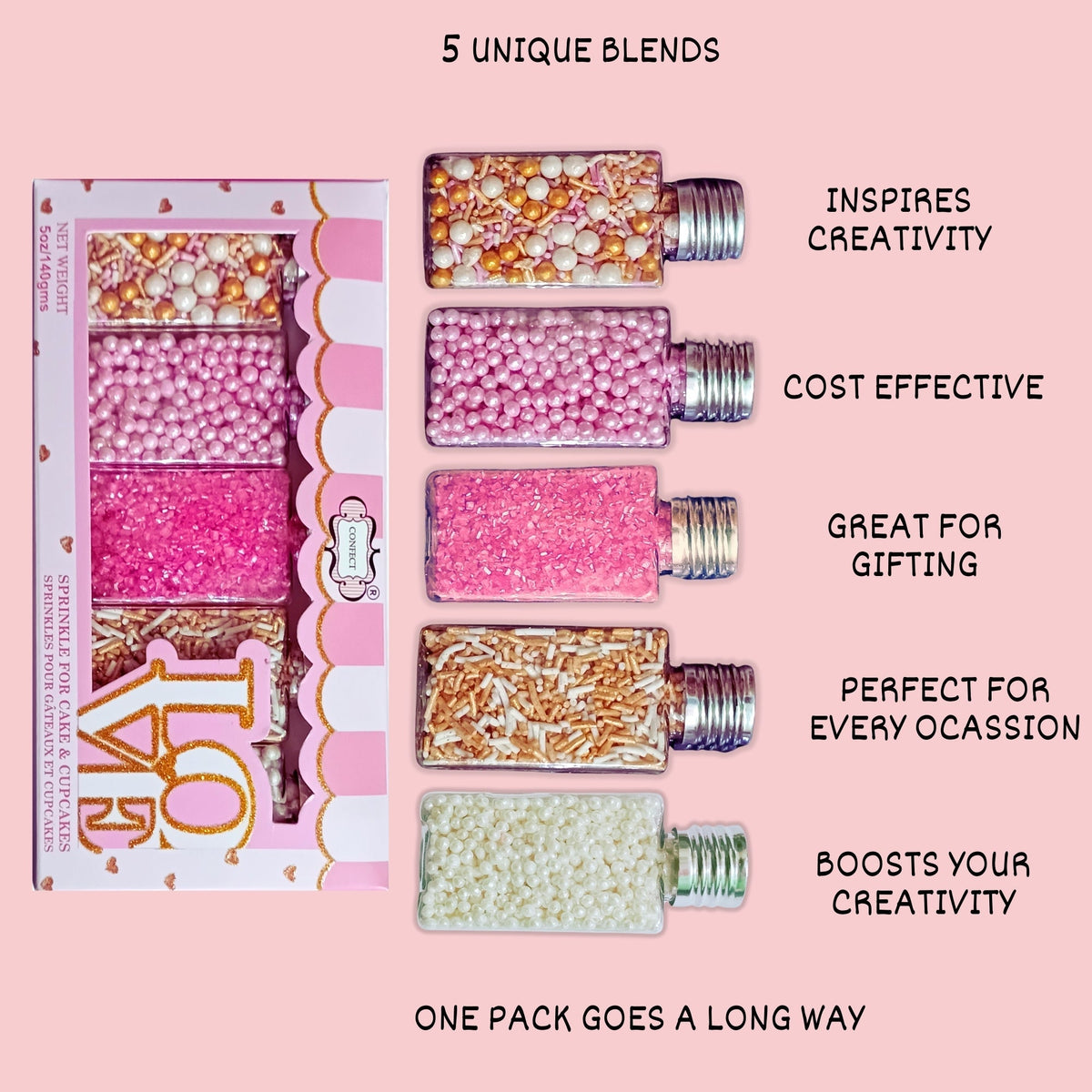 Confect Fusion Mashup Sprinkles FM Multipack 51