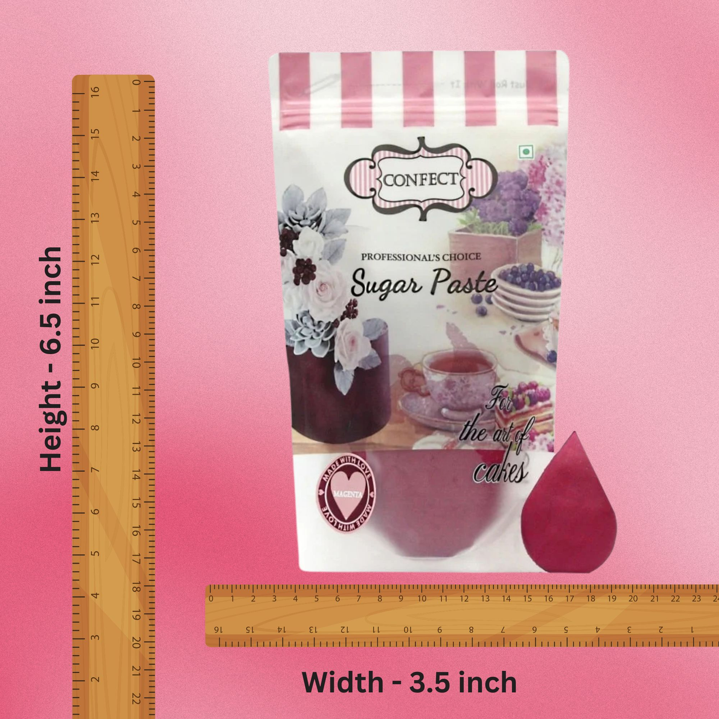 Confect Magenta Fondant | Edible Sugarpaste