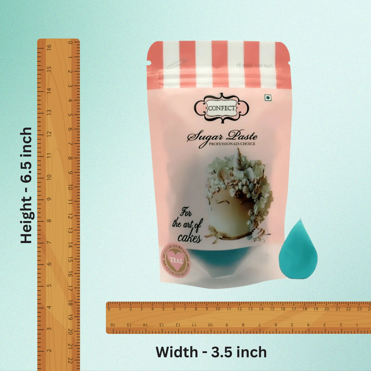Confect Teal Fondant | Edible Sugarpaste