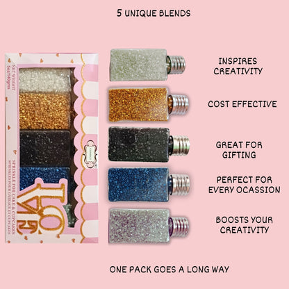 Confect Sparkling Sugar Combo Multipack 6