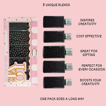 Confect Sprinkles for Cakes & Cupcakes Decoration | USP-19(Black)