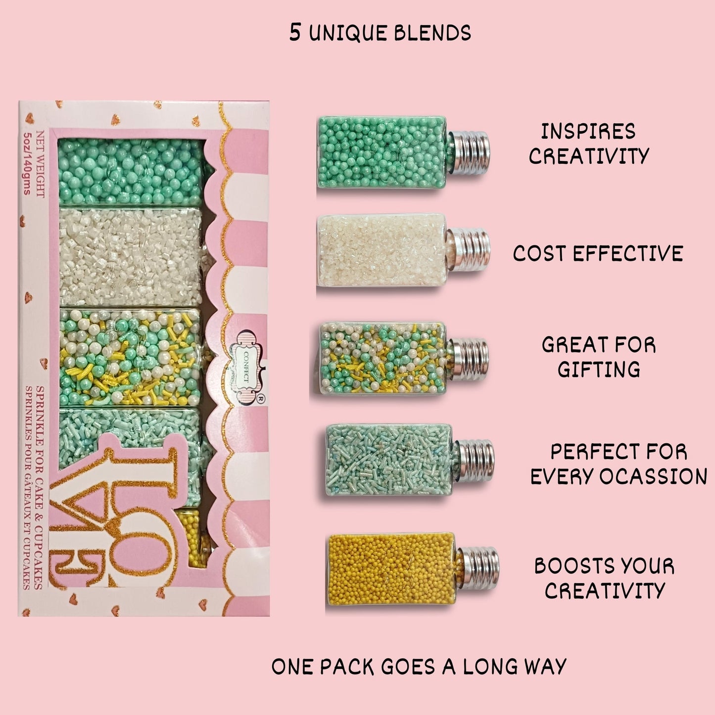 Confect Fusion Mashup Sprinkles FM Multipack 19