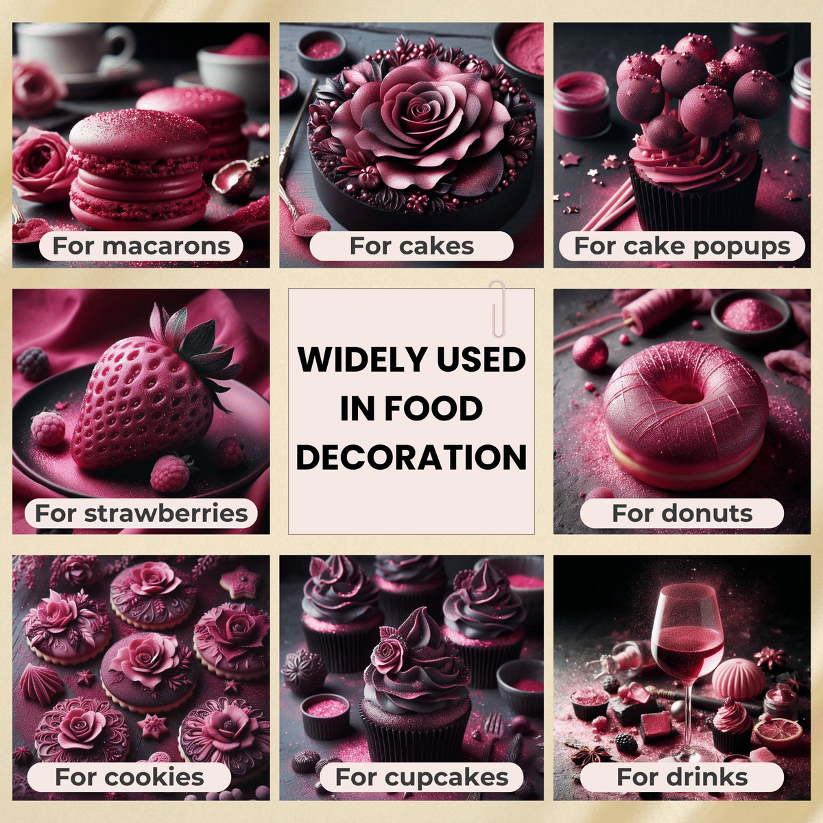 Confect Dahlia Pink | Edible Luster Dust