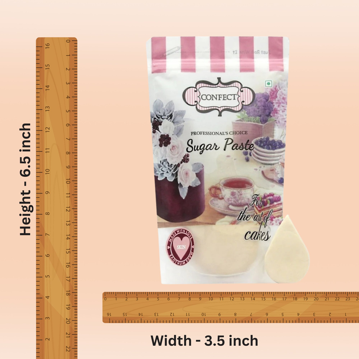 Confect Natural Skin Fondant | Edible Sugarpaste