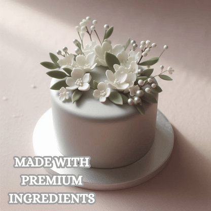 Confect Shimmering Silver | Edible Sugar Paste