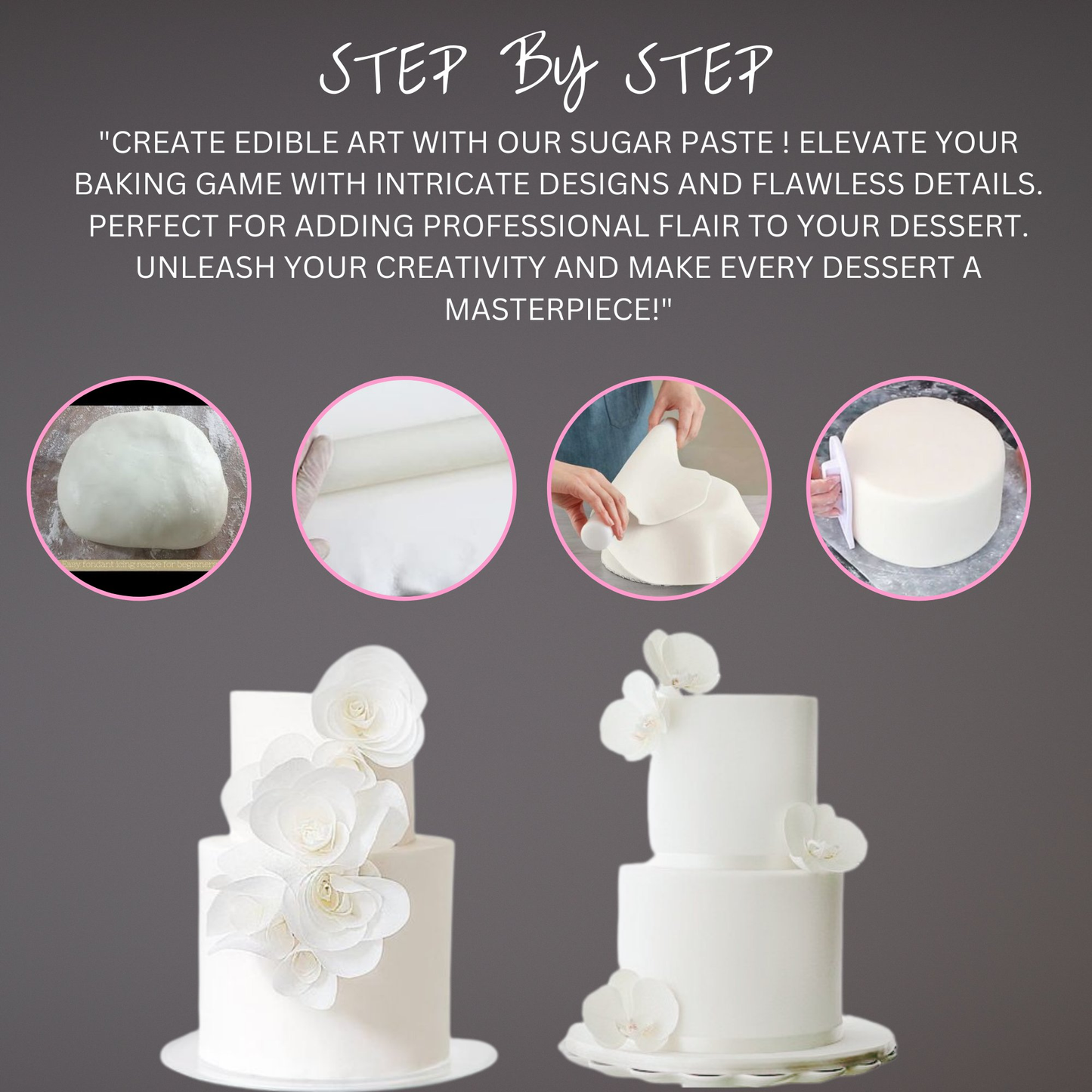 Confect White Fondant | Edible Sugarpaste