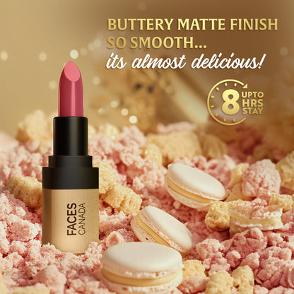 Faces Canada Comfy Matte Velvet Touch Lipstick - Pink Biscoff 03
