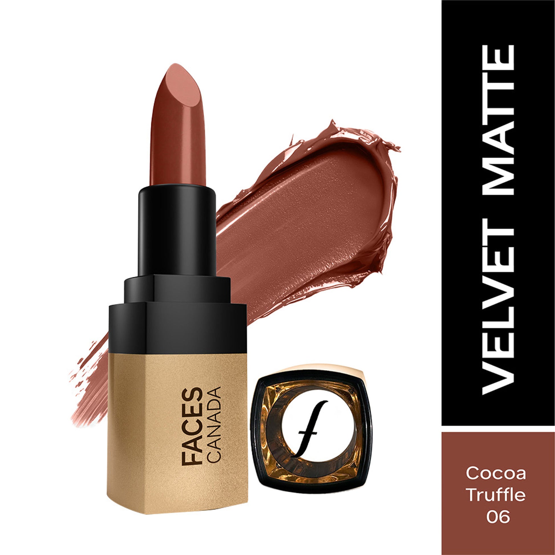Faces Canada Comfy Matte Velvet Touch Lipstick - Cocoa Truffle 06