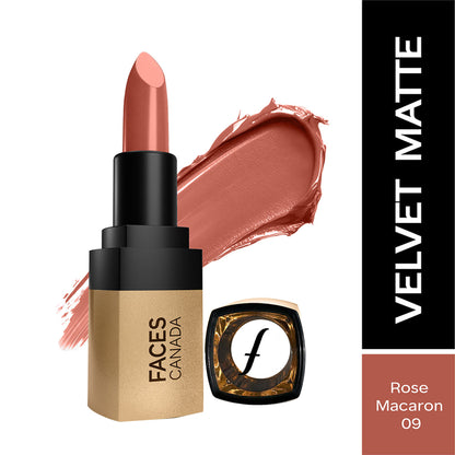 Faces Canada Comfy Matte Velvet Touch Lipstick - Rose Macaron 09