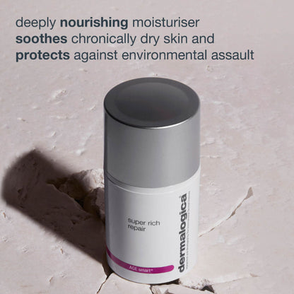 Dermalogica Super Rich Repair Ultra-Nourishing Cream AGE Smart- Vitamin E & Oat Kernel Extract